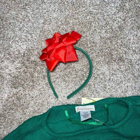 - WOMENS NEW CHRISTMAS PRESENT HOLIDAY PARTY PONCHO - Picture 6 of 7